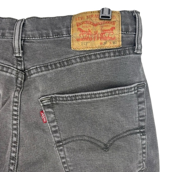 Levi’s Levi Strauss & Co. Vintage 512 Jeans - Gray Men’s Size W30 L32 - RARE - Picture 5 of 10
